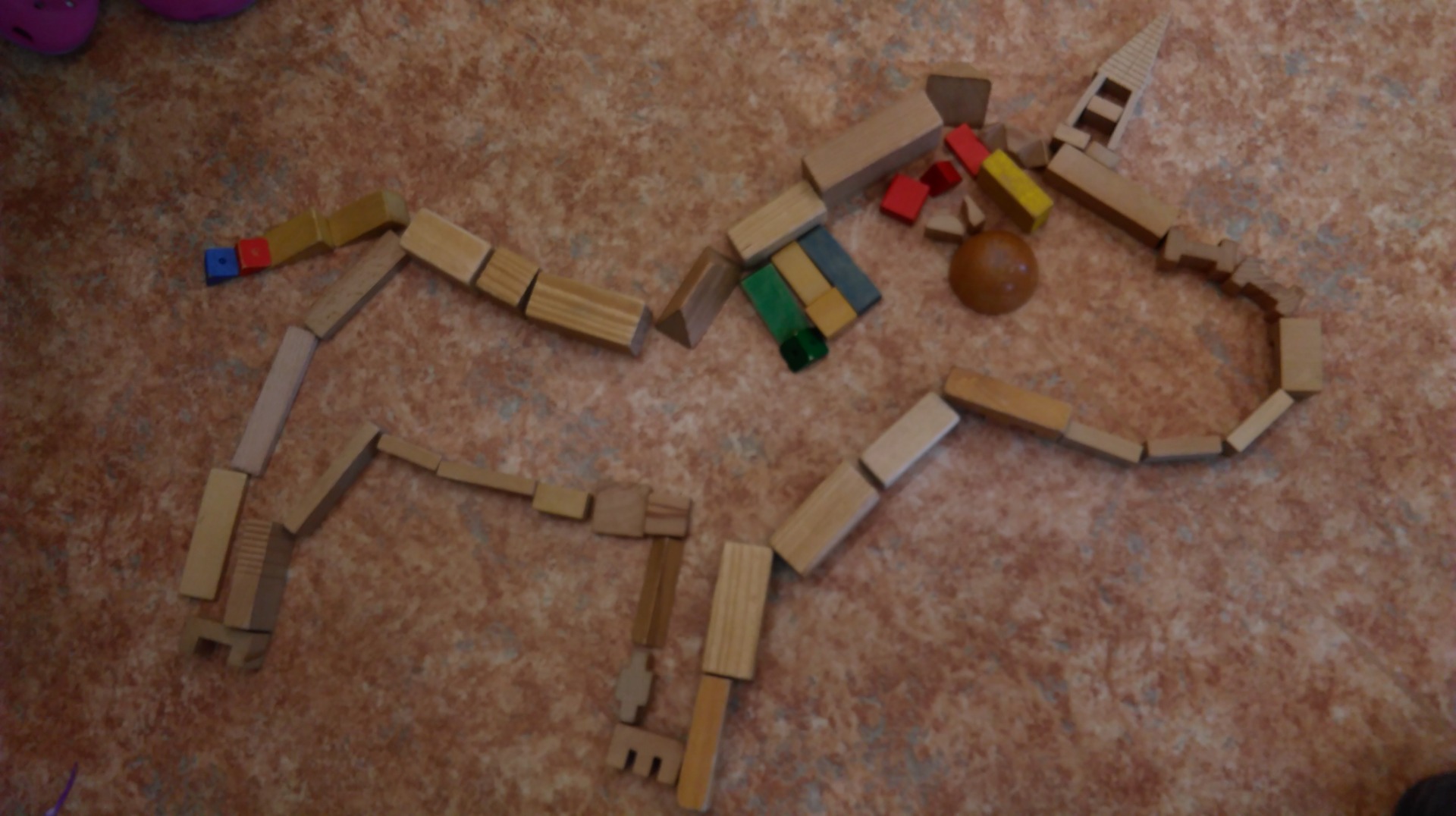 práce s kostičkami